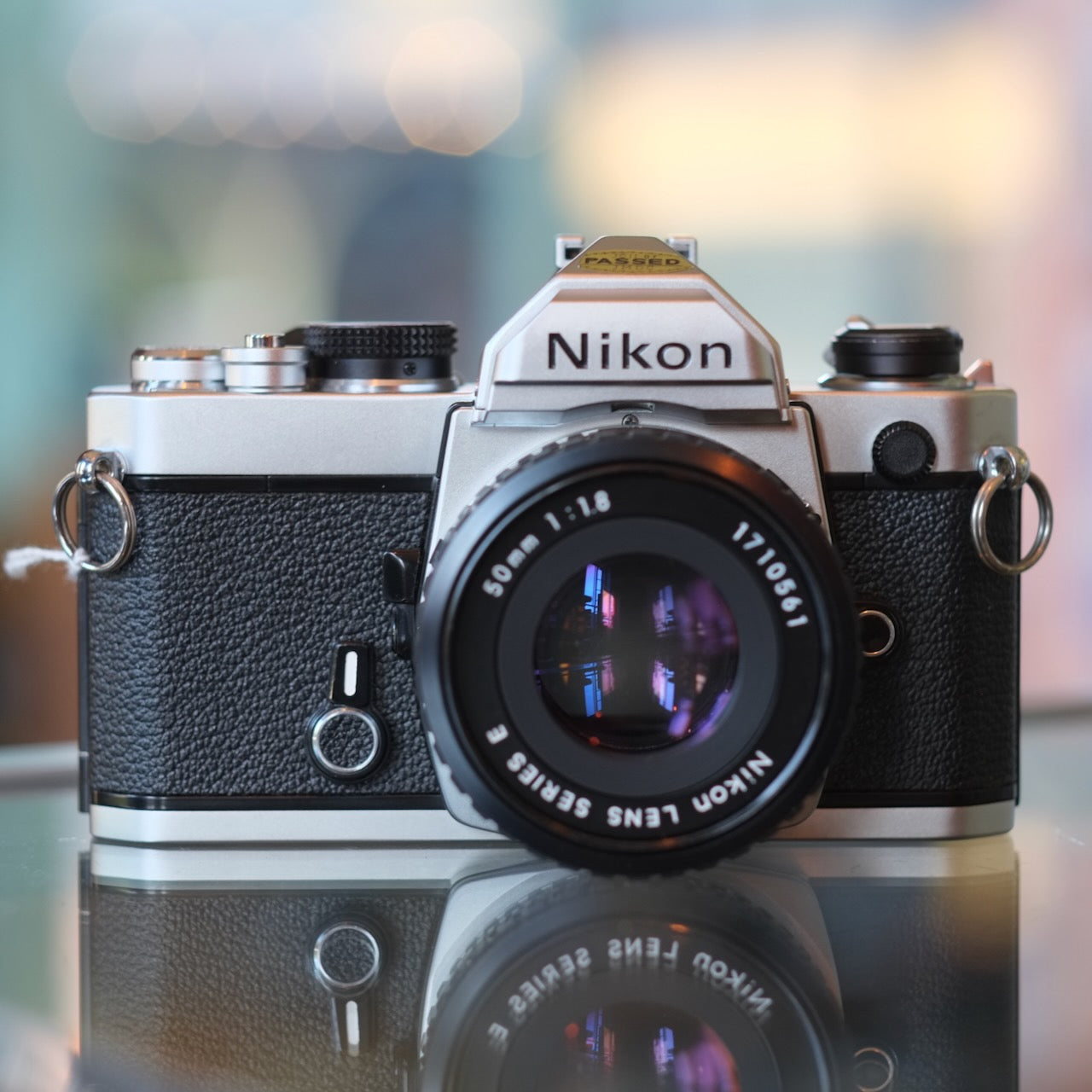 Nikon FM with 50mm f1.8 Series E