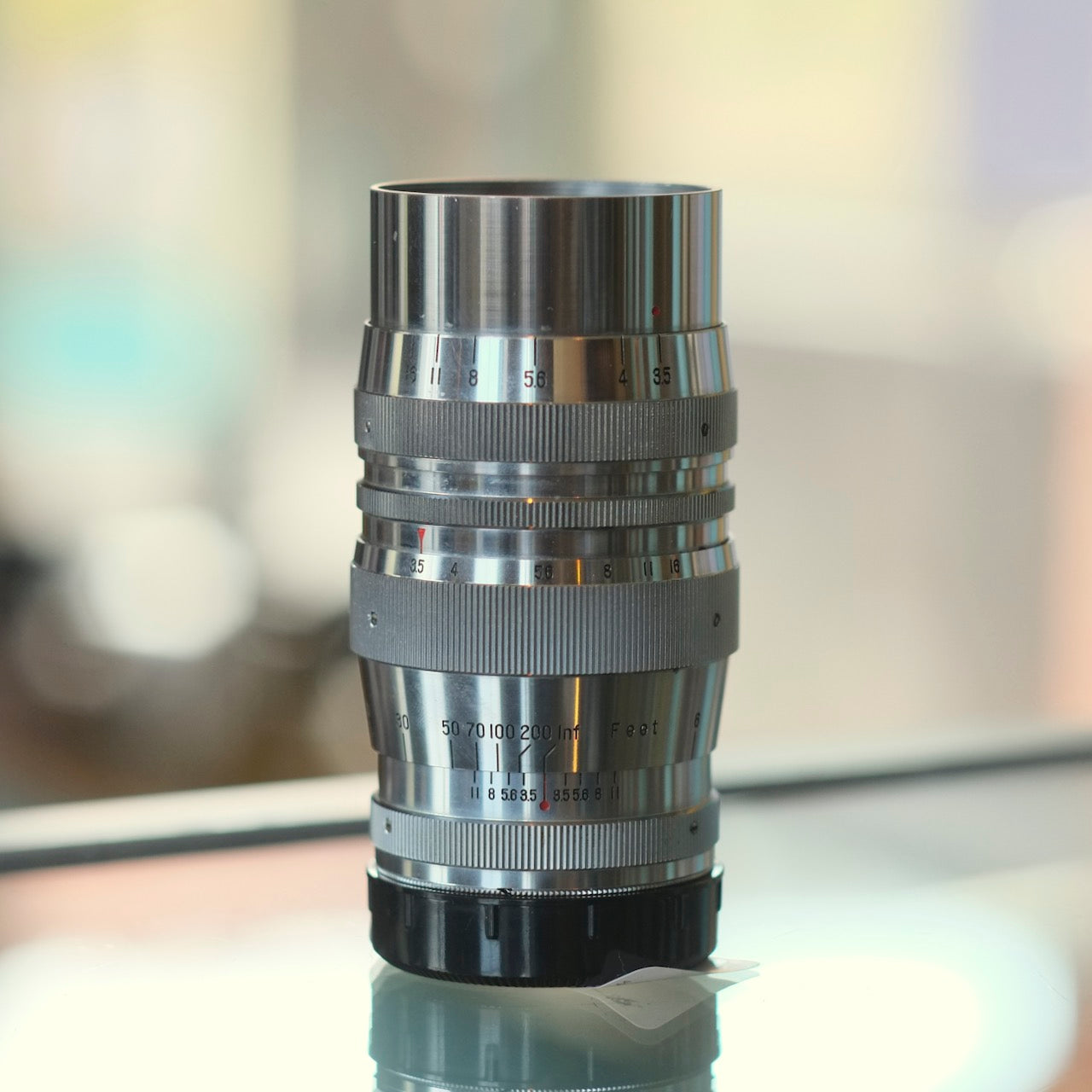 Asahi-Kogaku Tele-Takumar 135mm f3.5 with M42 adapter