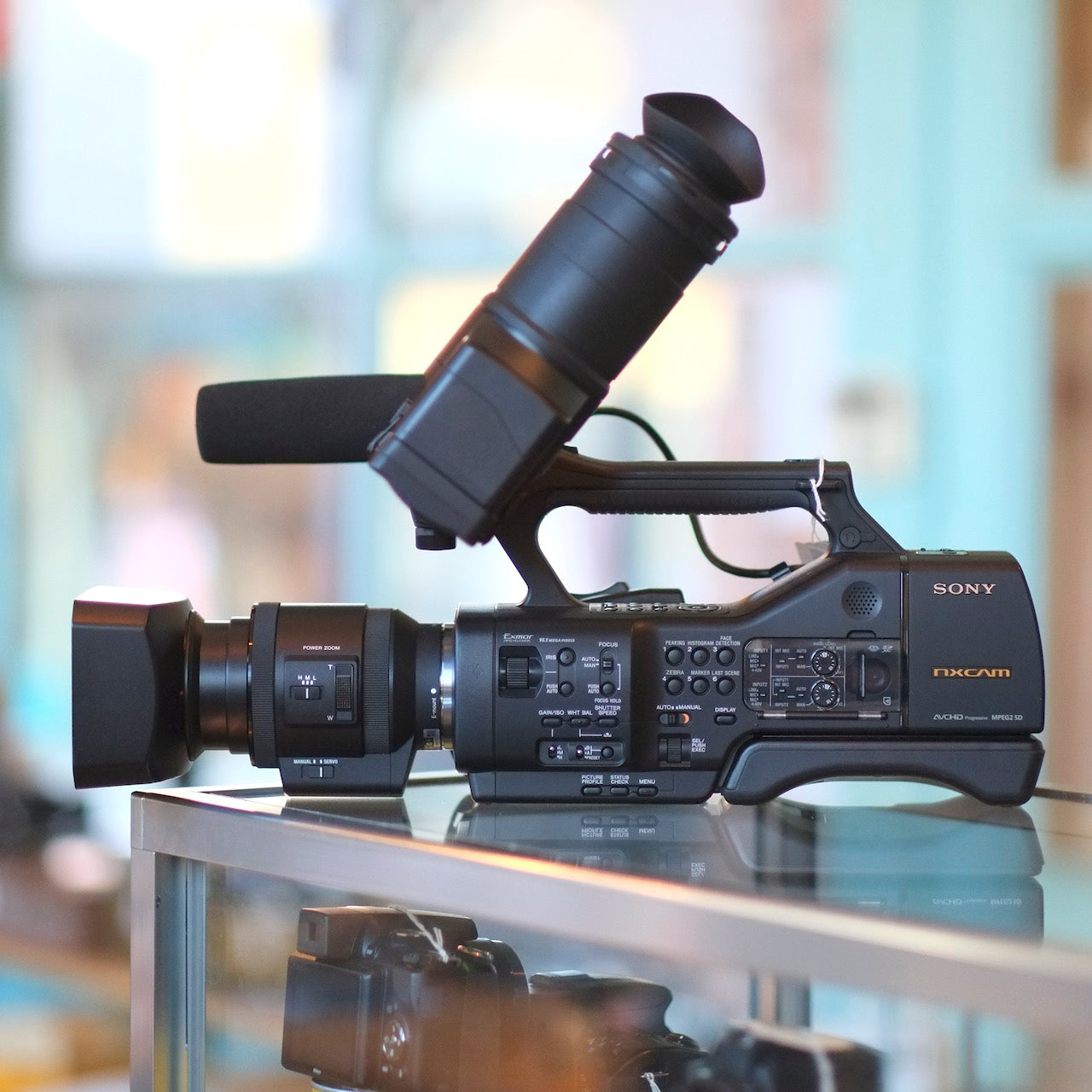 Sony NXCAM NEX-EA50U with 18-200mm lens