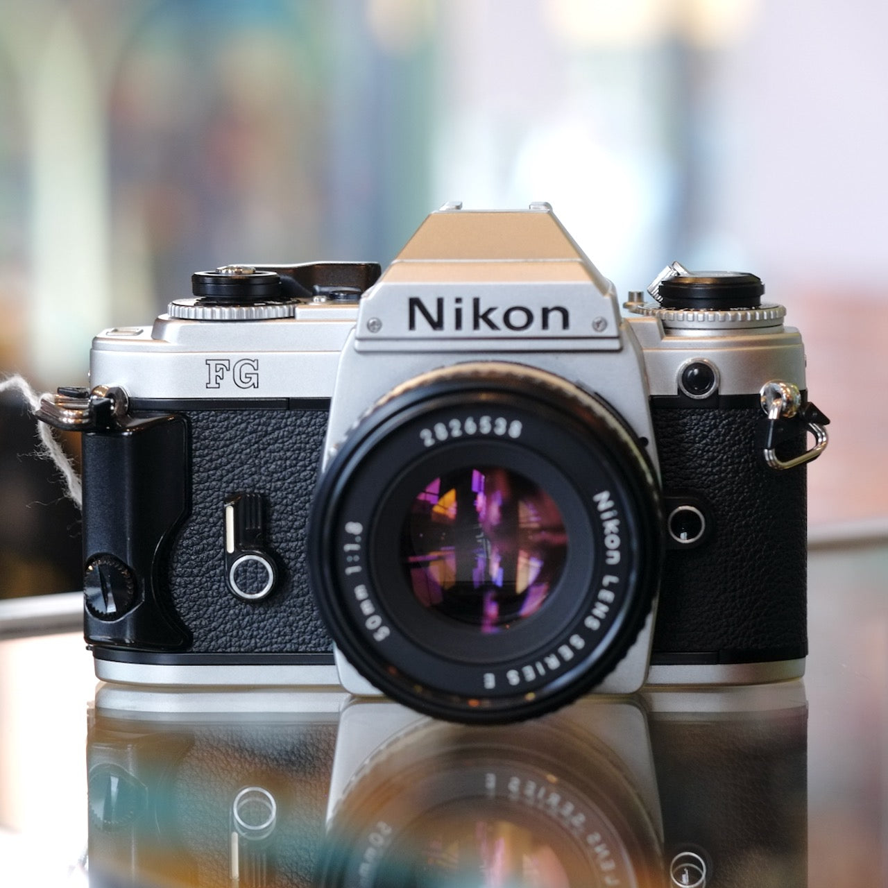 Nikon FG with 50mm f1.8 Nikon Series E