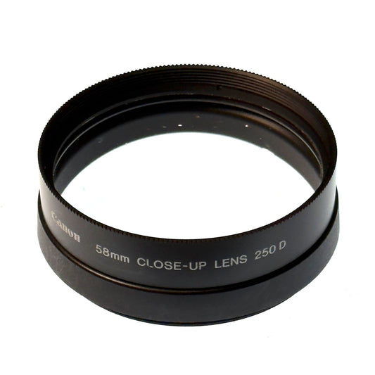 Canon 250D close-up lens (58mm)
