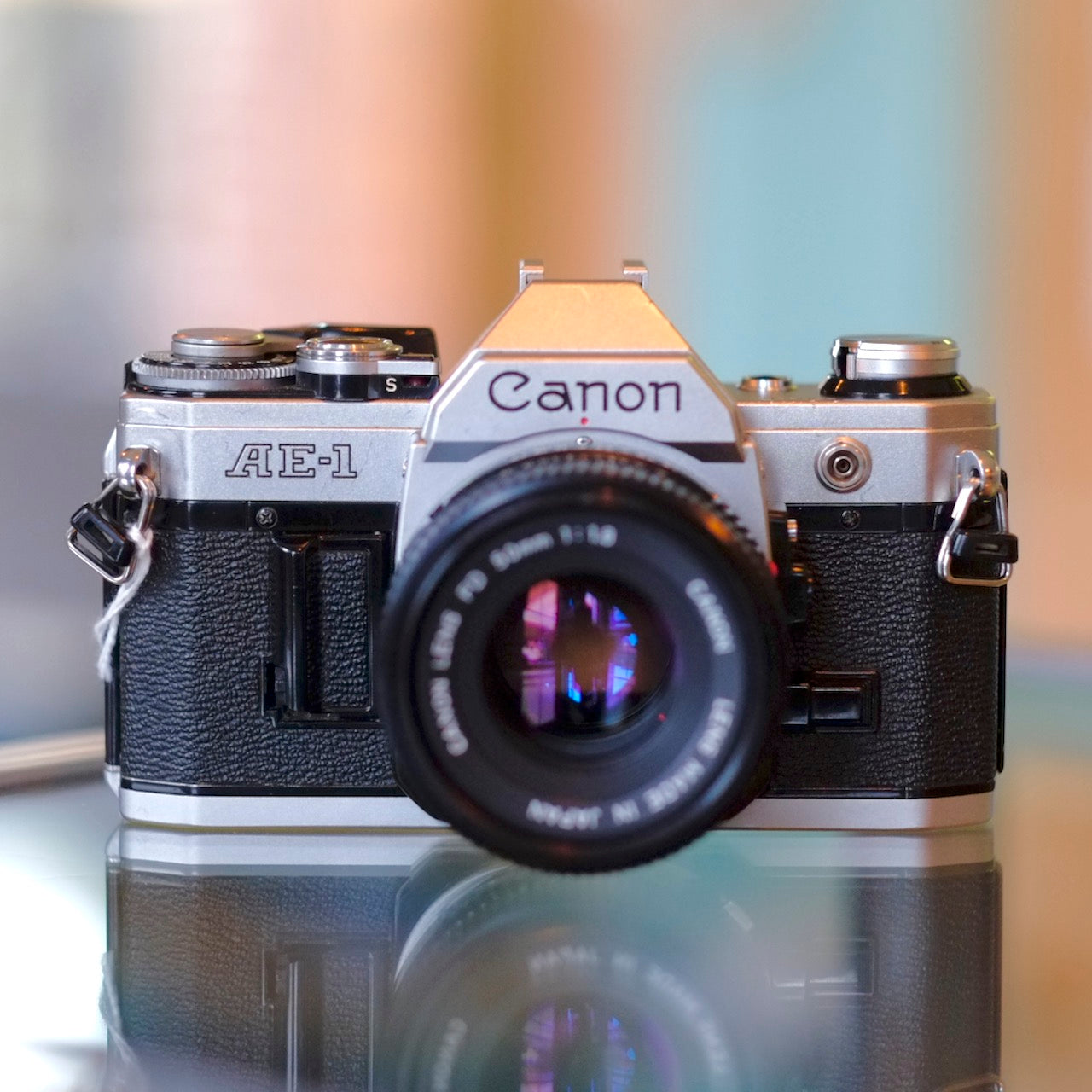Canon AE-1 with Canon FD 50mm f1.8