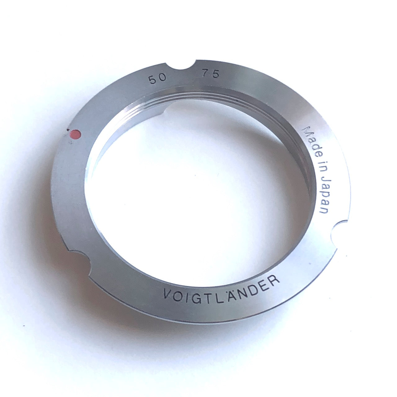 Voigtlander 50/75mm LTM-M adapter (Type II)