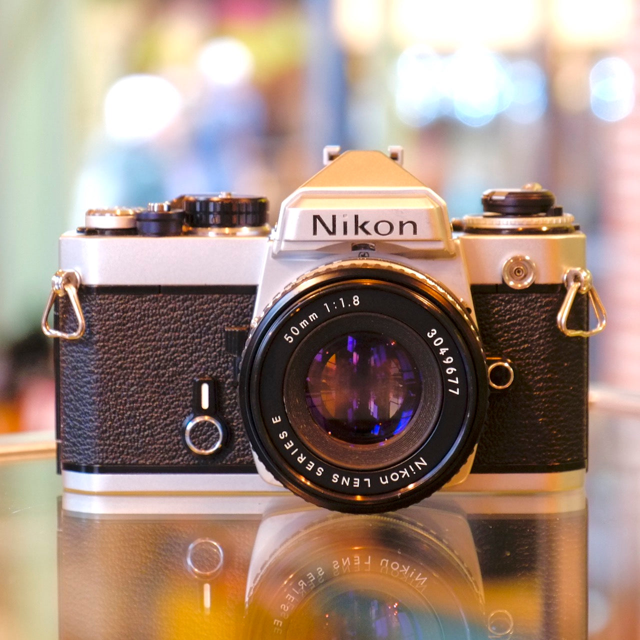 Nikon FE with Nikon Series E 50mm f1.8