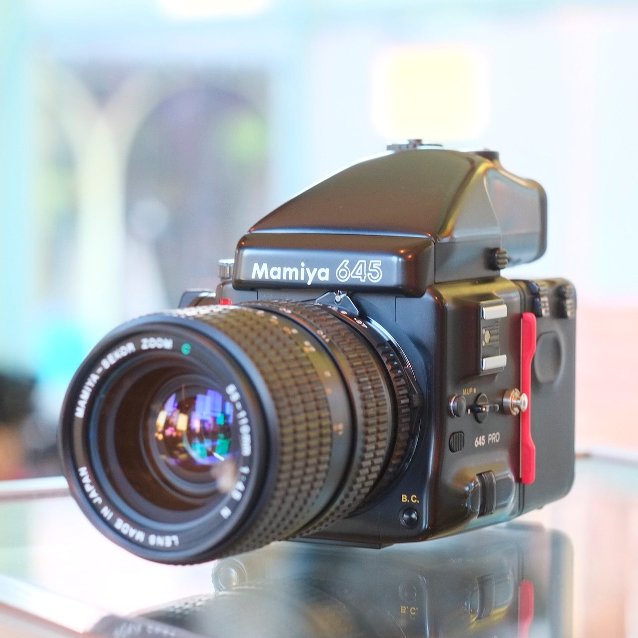 Mamiya 645 Pro with Mamiya-Sekor Zoom C 55-110mm f4.5