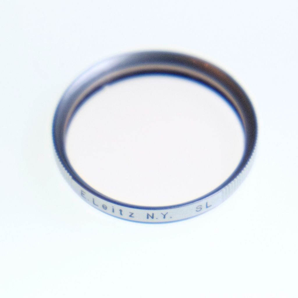 E. Leitz NY skylight filter for 39mm thread.