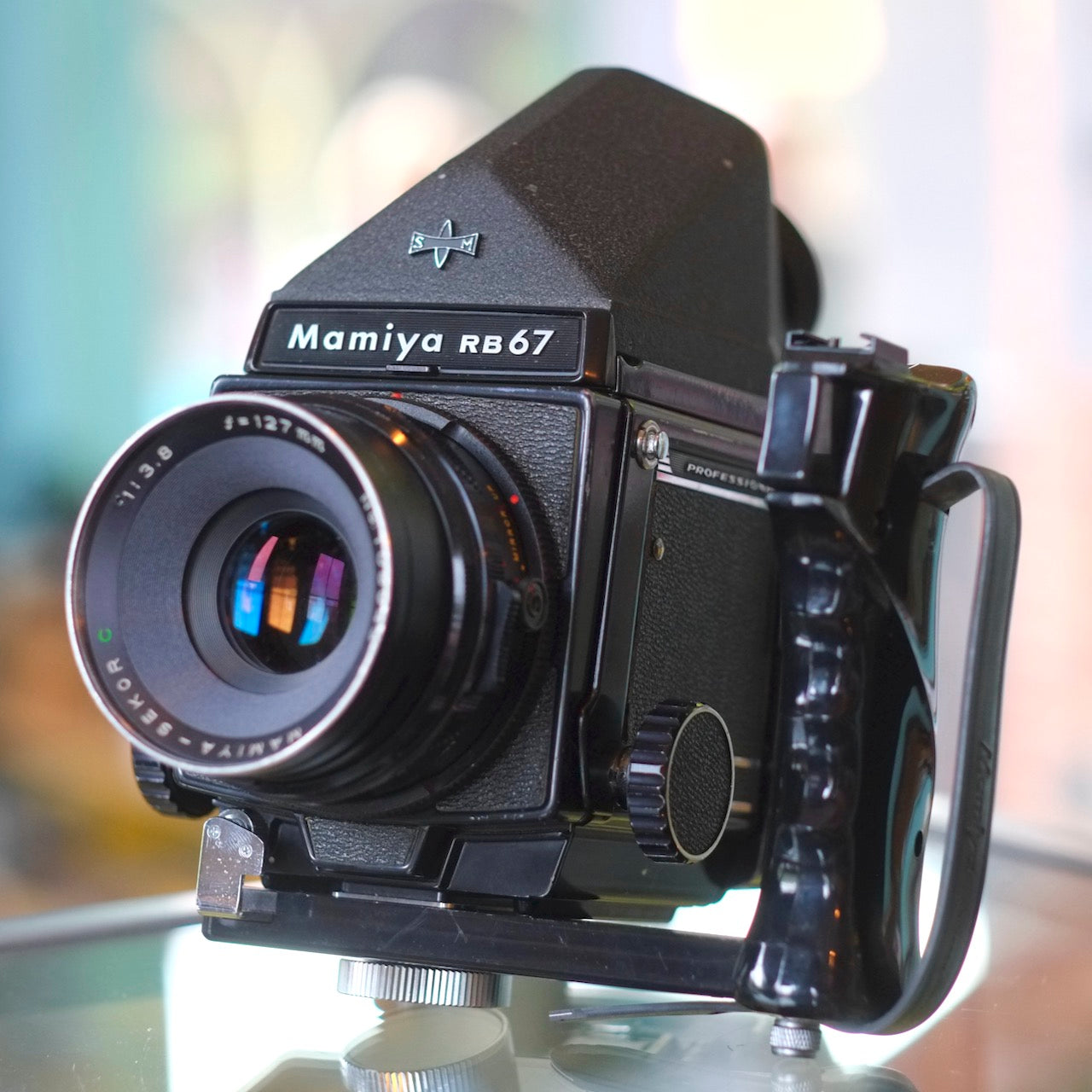Mamiya RB67 Professional with Mamiya-Sekor C 127mm f3.8