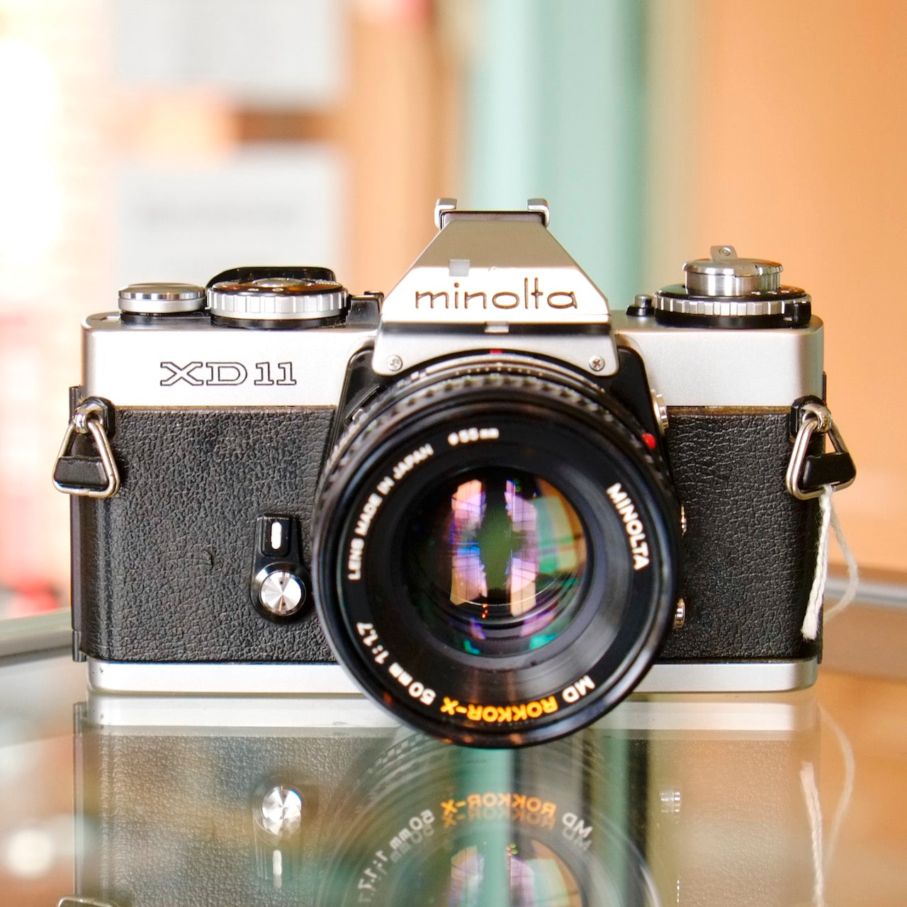 Minolta XD-11 with Minolta 50mm f1.7 MD Rokkor-X