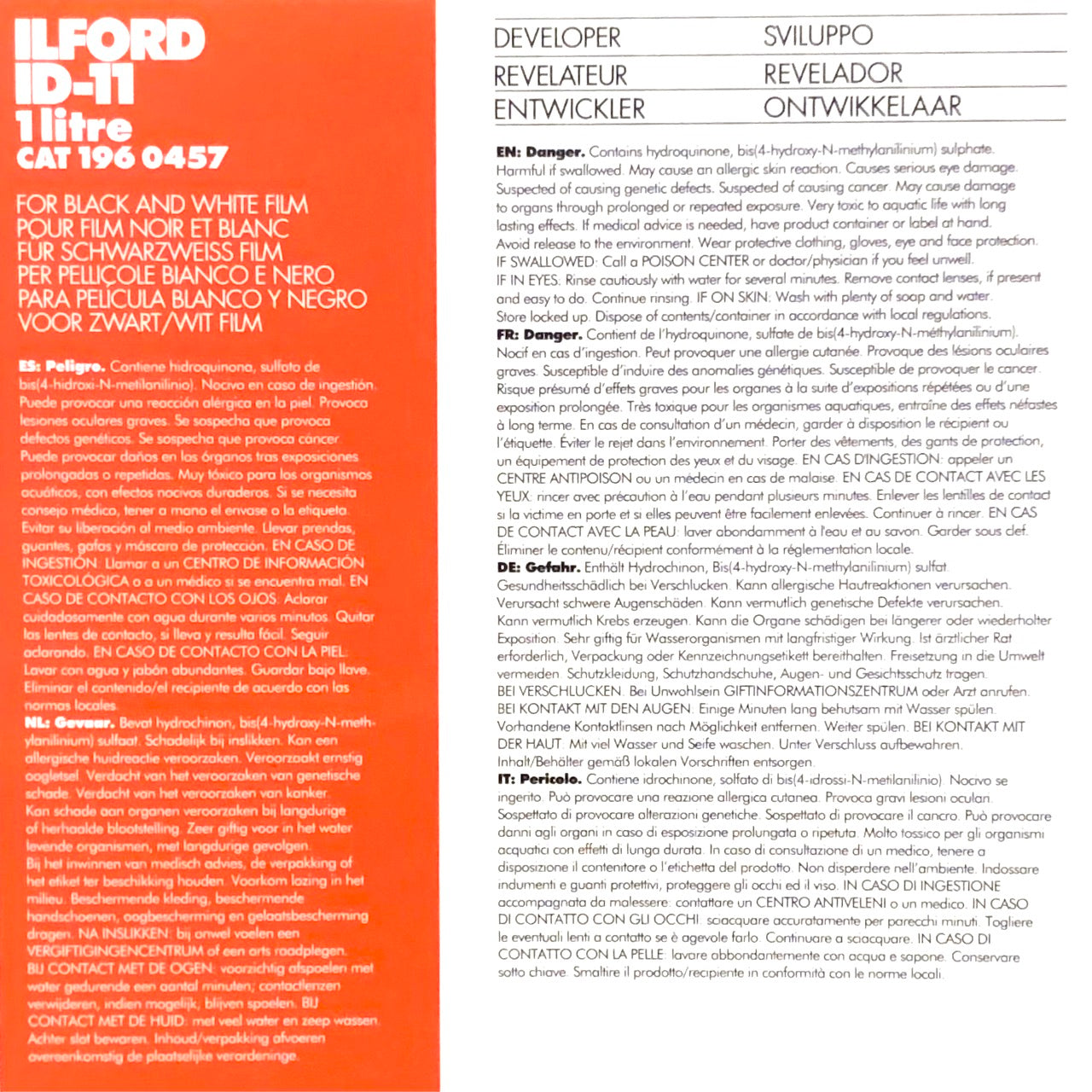 Ilford ID-11
