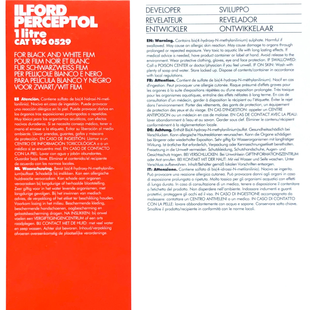 Ilford Perceptol