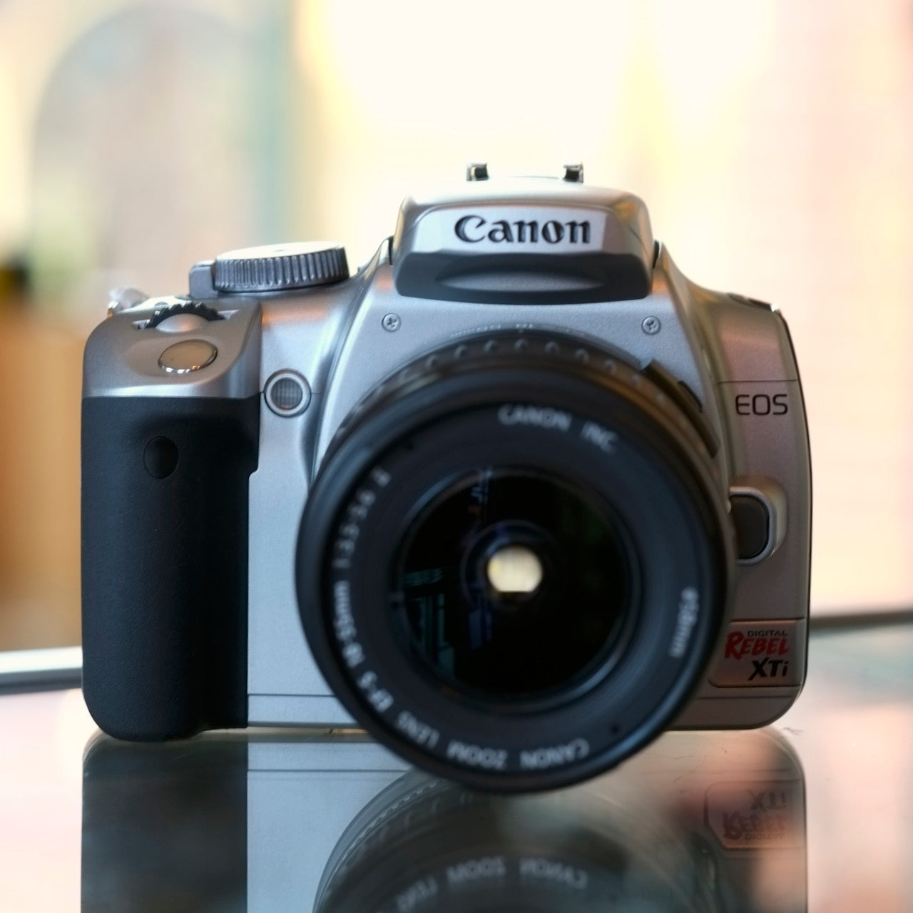 Canon EOS Rebel XTi with 18-55mm f3.5-5.6 II