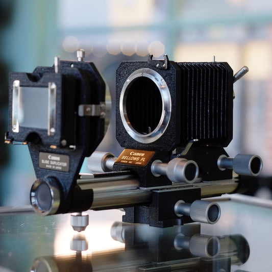 Canon Bellows FL with Slide Duplicator