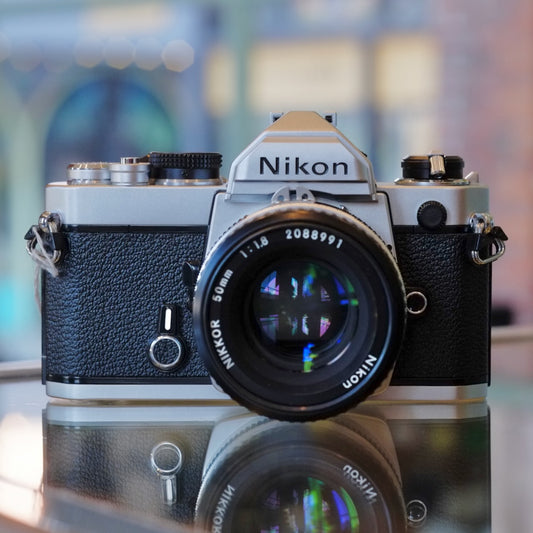 Nikon FM with 50mm f1.8 Nikkor