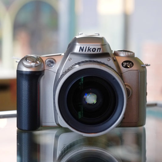 Nikon F55 with 28-80mm f3.3-5.6G