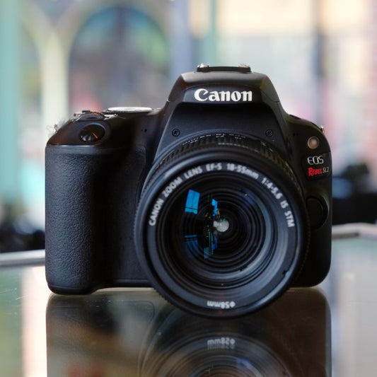 Canon EOS Rebel SL2 with 18-55mm f3.5-5.6 IS STM
