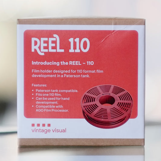 Vintage Visual 110 reel for Paterson