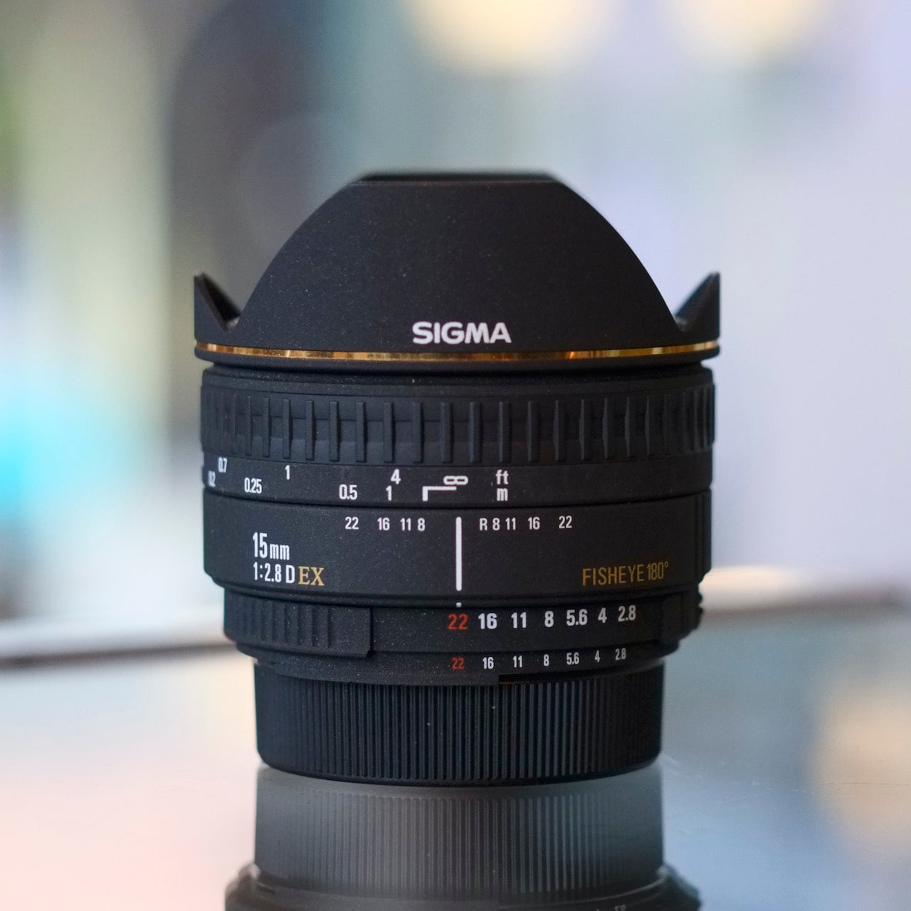 Sigma EX 15mm f2.8 Fisheye for Nikon F