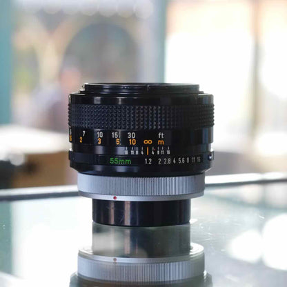 Canon FD 55mm f1.2 S.S.C. Aspherical