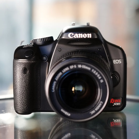 Canon EOS Rebel XSi with 18-55mm IS