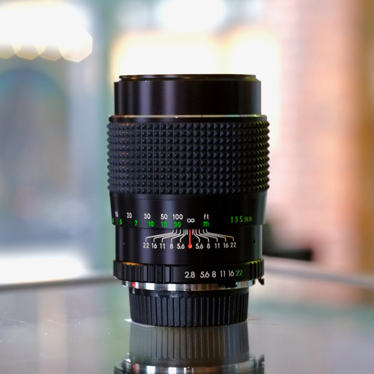 Hanimex 135mm f2.8 for Minolta MD
