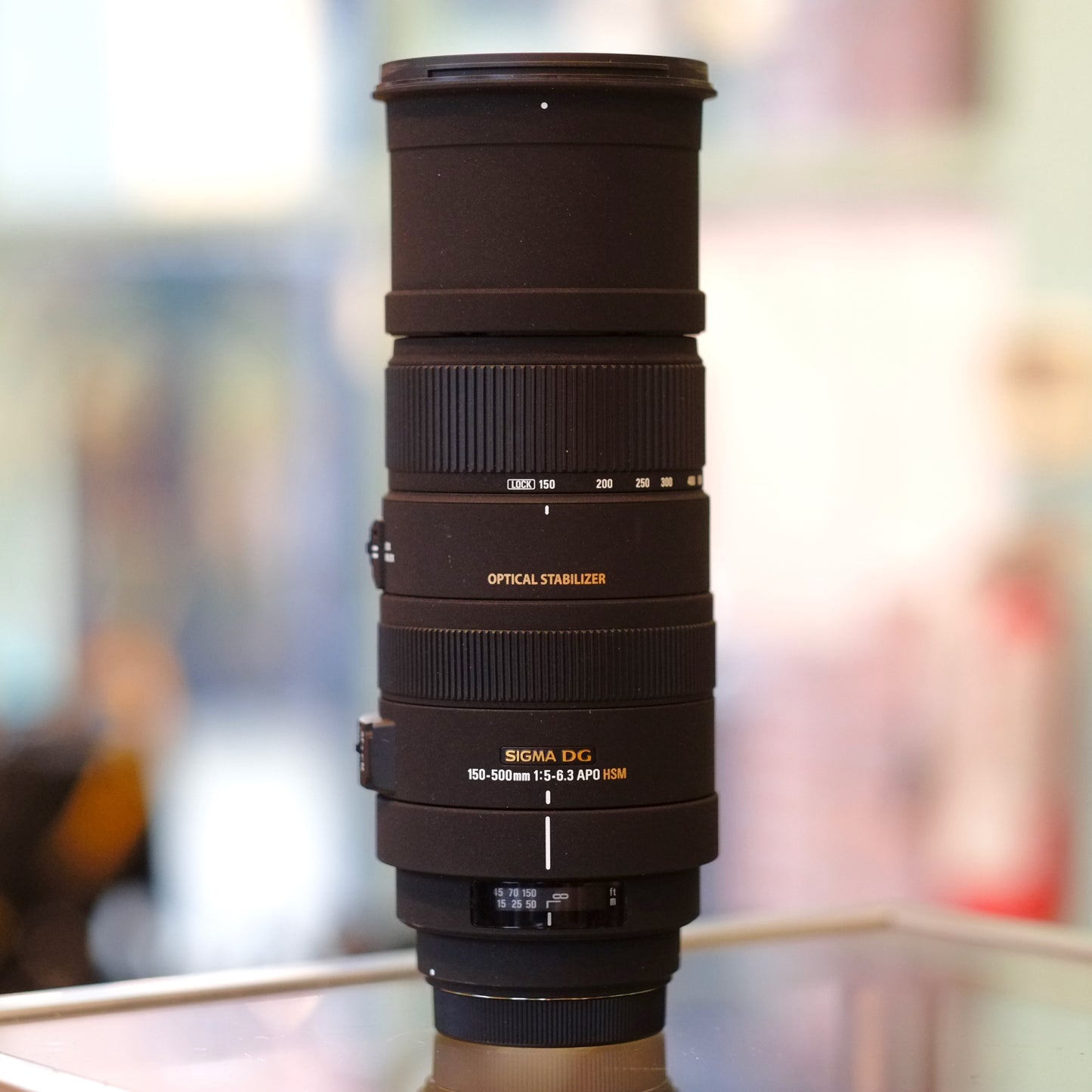 Sigma DG 150-500mm f5-6.3 APO HSM OS for Canon EF