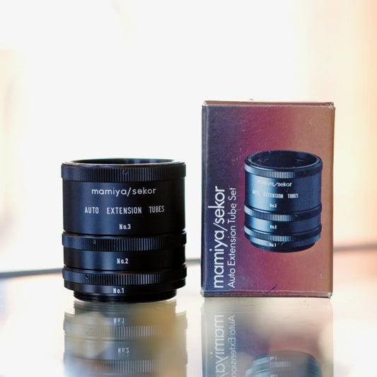 Mamiya M42 auto extension tube set