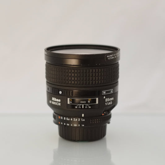 Nikon 85mm f1.4 ED AF-D Nikkor Rental