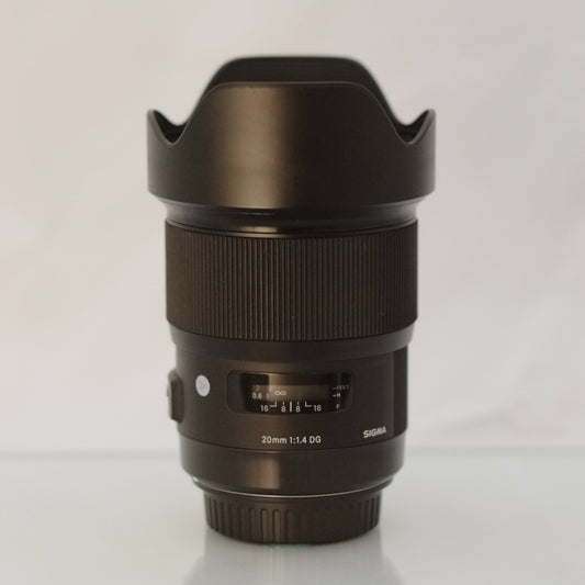 Sigma ART 20mm f1.4 DG EF Rental