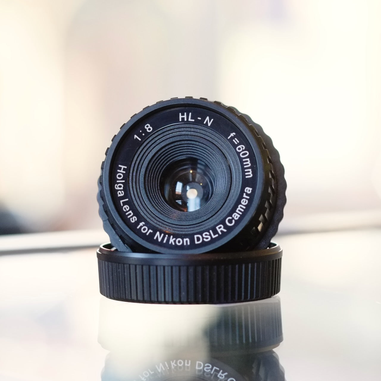 Holga 60mm f8 HL-N lens for Nikon F