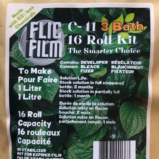 Flic Film C-41 ECO Kit (16 roll kit)