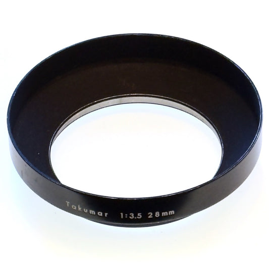 Asahi Takumar lens hood for 28mm f3.5 (External clamp style)