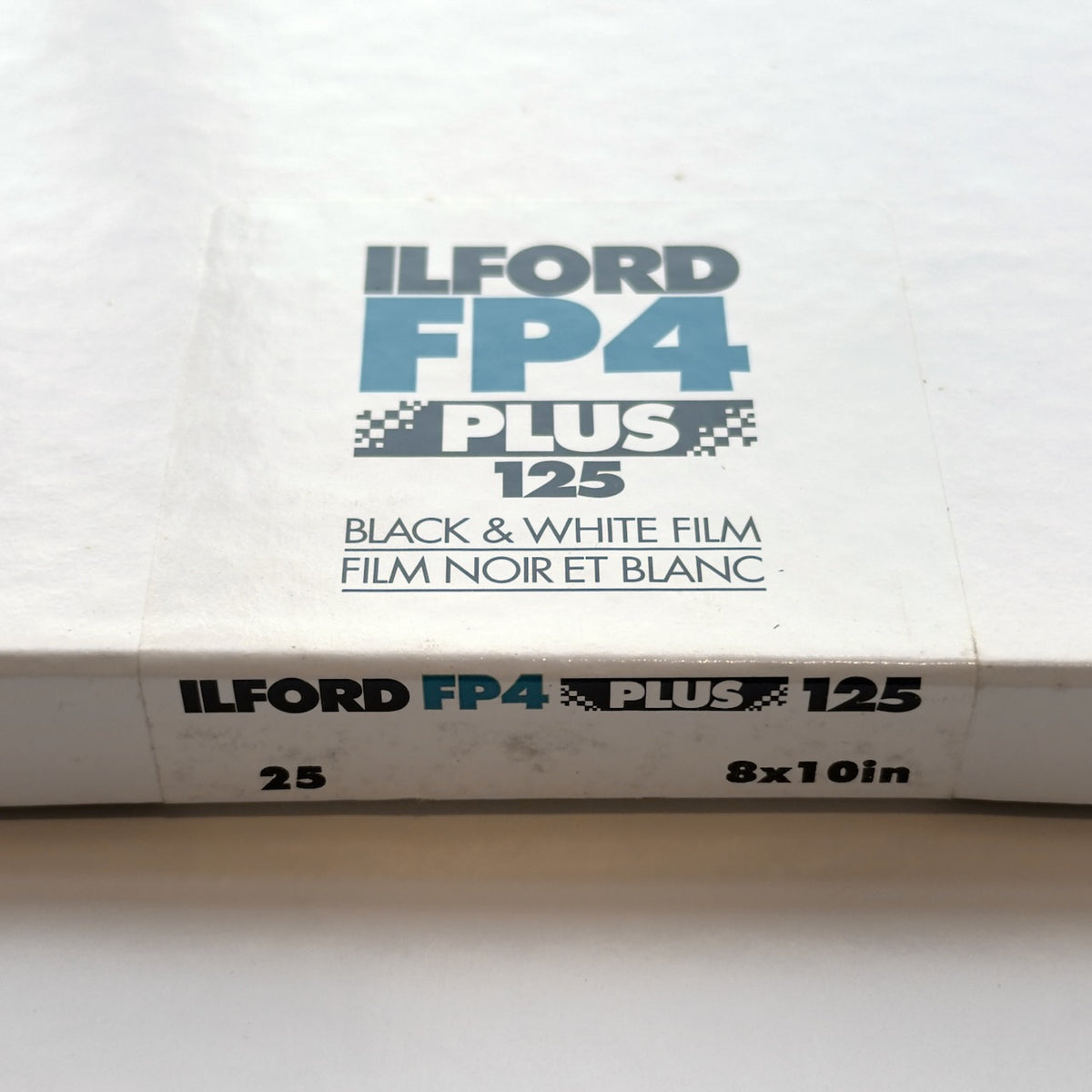 Ilford FP4 Plus 125 (8x10, 25 sheets, EXPIRED)