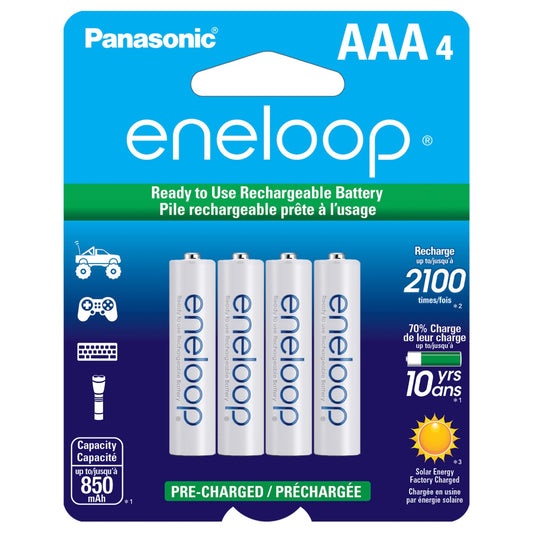 Panasonic Eneloop AAA Batteries