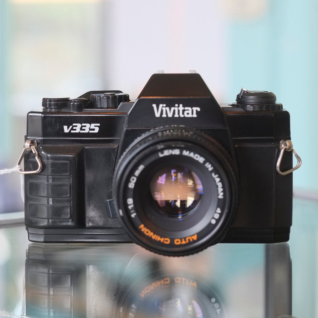 Vivitar V335 with Auto Chinon 50mm f1.9
