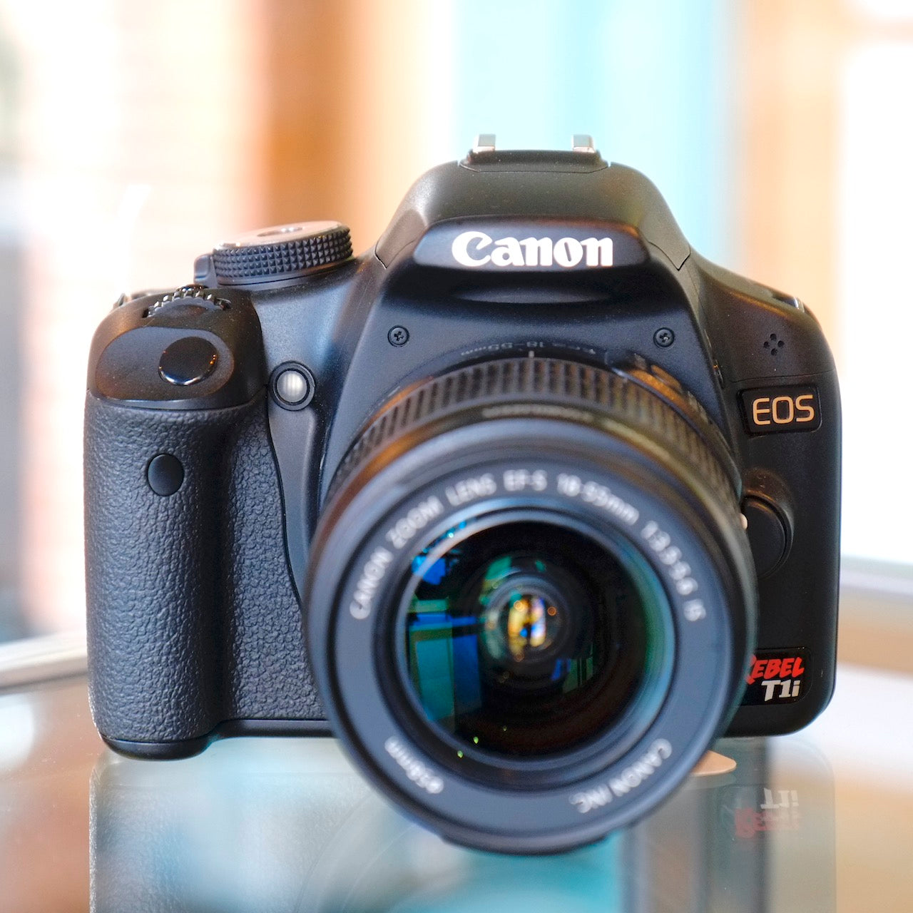 Canon EOS Rebel T1i with 18-55mm f3.5-5.6 IS