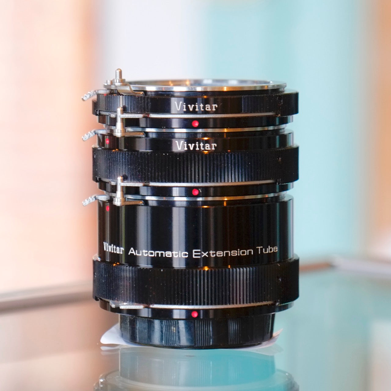 Vivitar AT-3 extension tube set for Nikon F