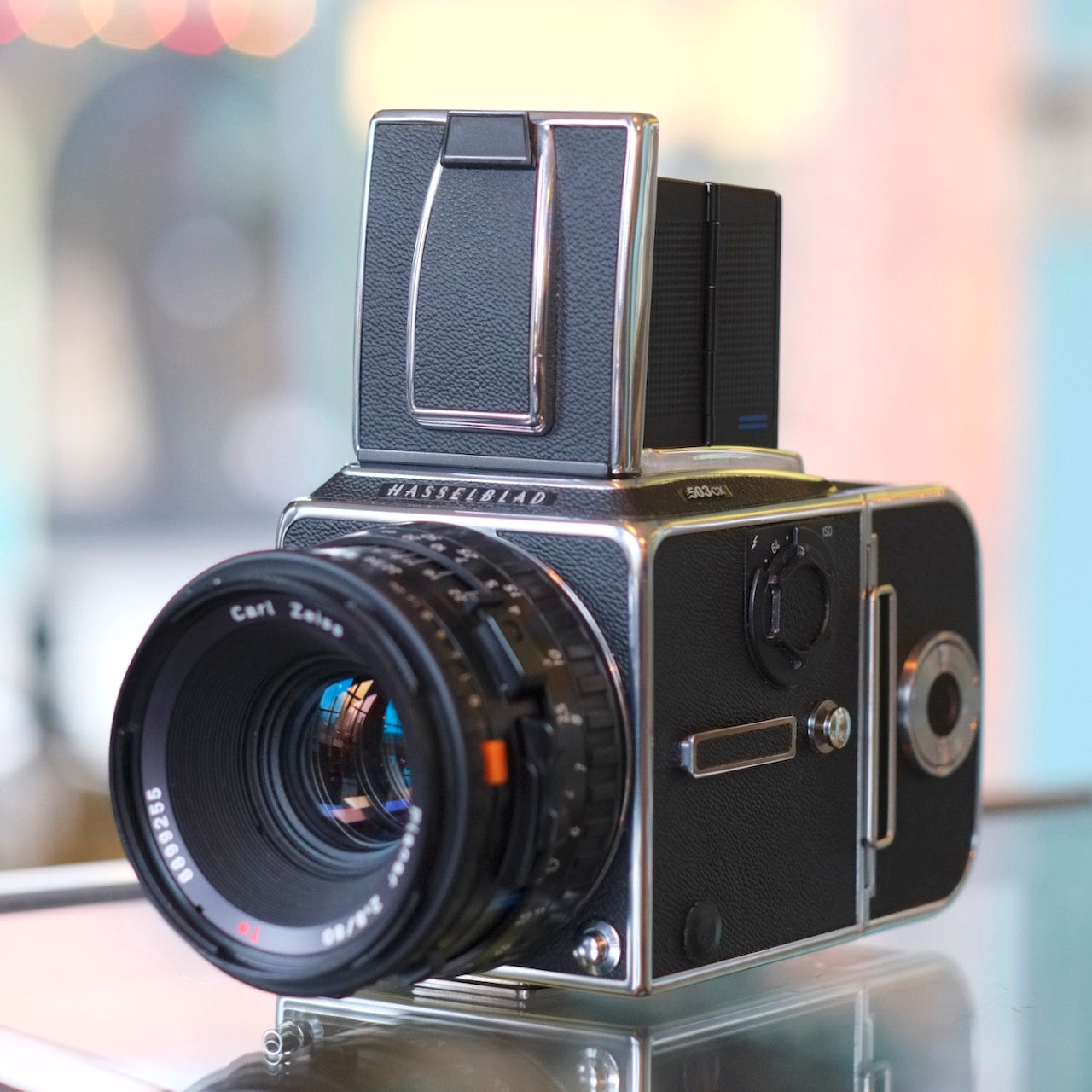 Hasselblad 503CX with 80mm f2.8 CFE Planar