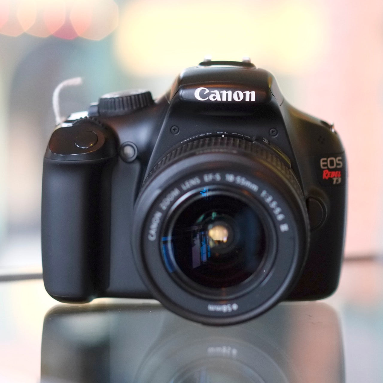 Canon EOS Rebel T3 with 18-55mm f3.5-5.6 III