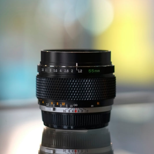 Olympus G.Zuiko Auto-S 55mm f1.2