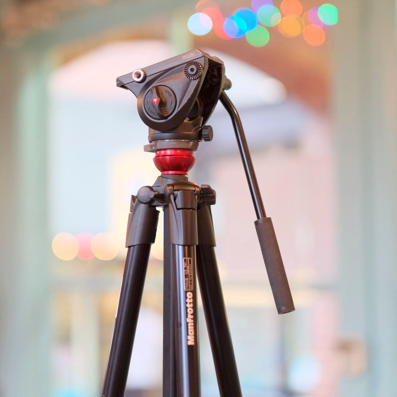 Manfrotto 755XB with MVH500AH head