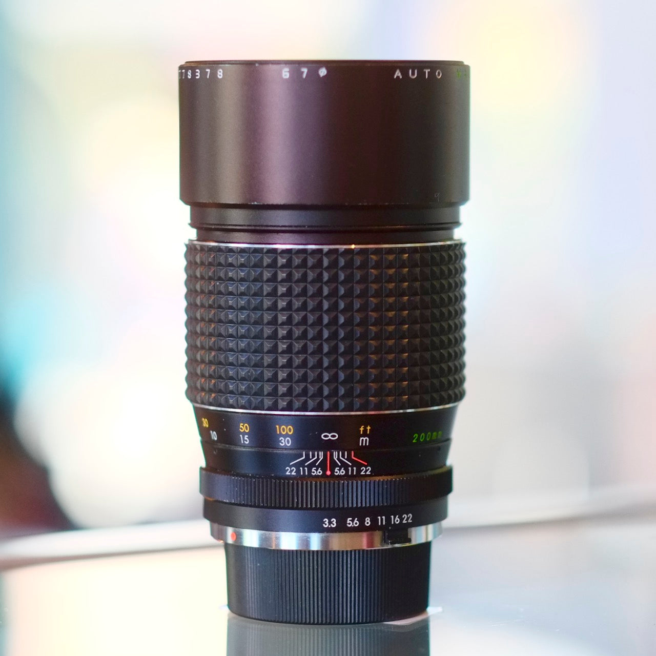 Auto Makinon 200mm f3.3 for Minolta MD