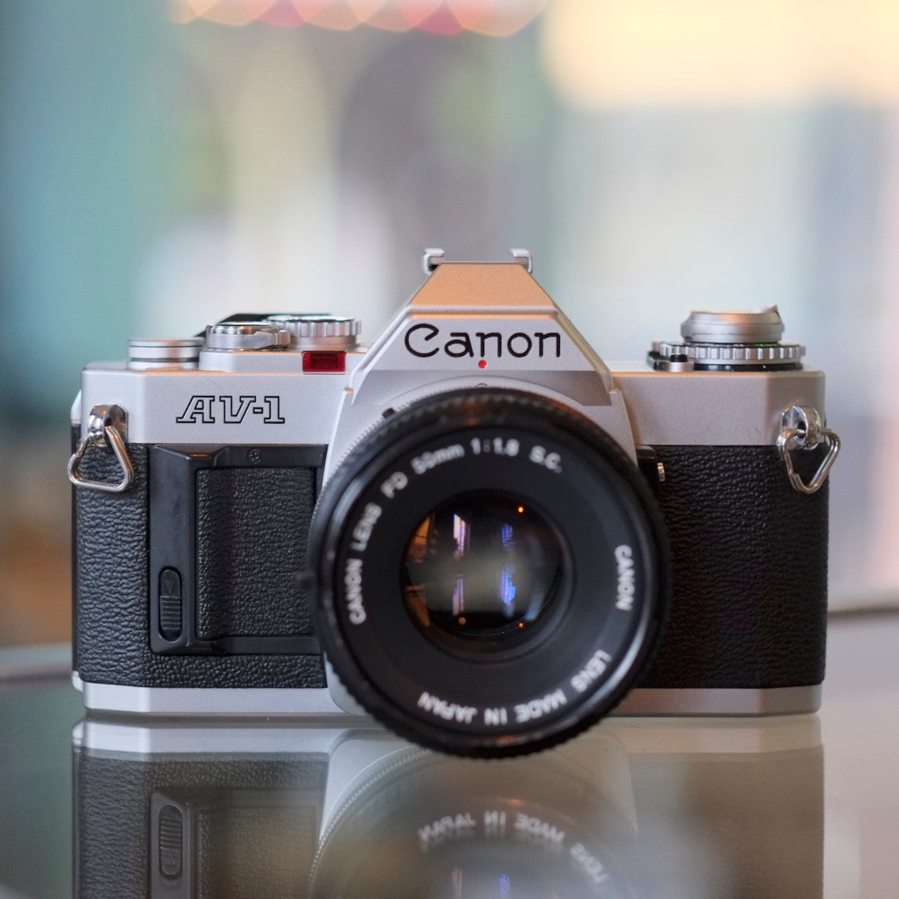 Canon AV-1 with 50mm f1.8 S.C.