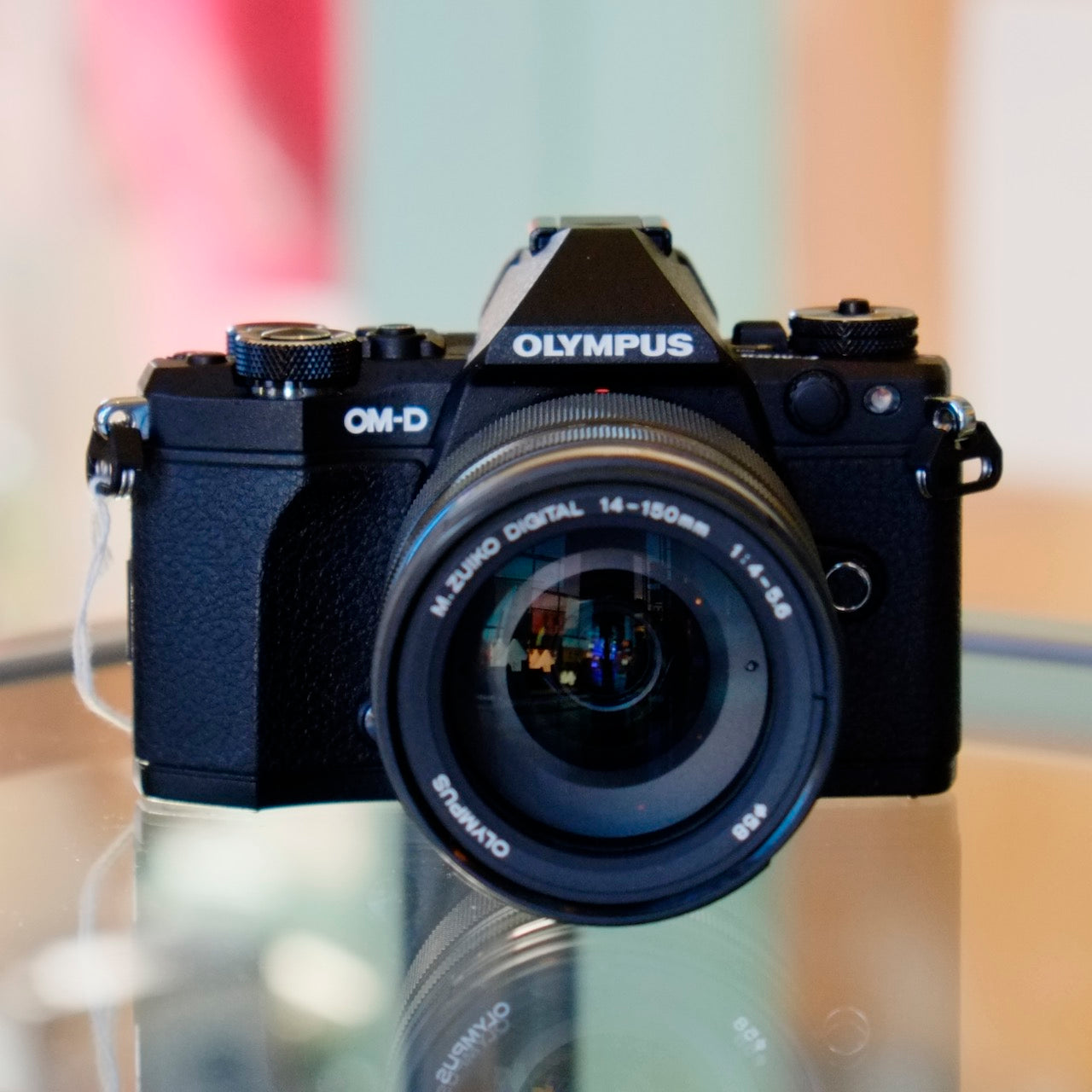 Olympus OM-D E-M5II with Olympus 40-150mm II ED.