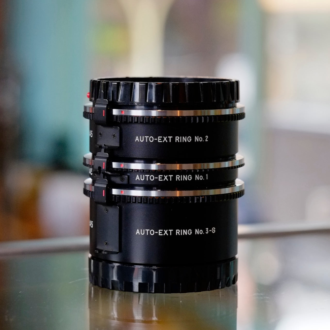Mamiya Auto-Ext Ring Set (No. 1, 2, and 3)