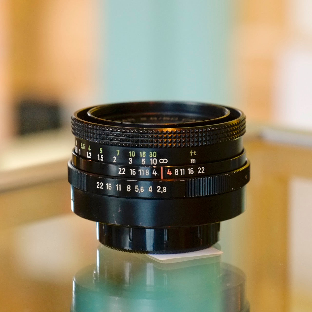 Carl Zeiss Jena DDR 50mm f2.8 Tessar for M42