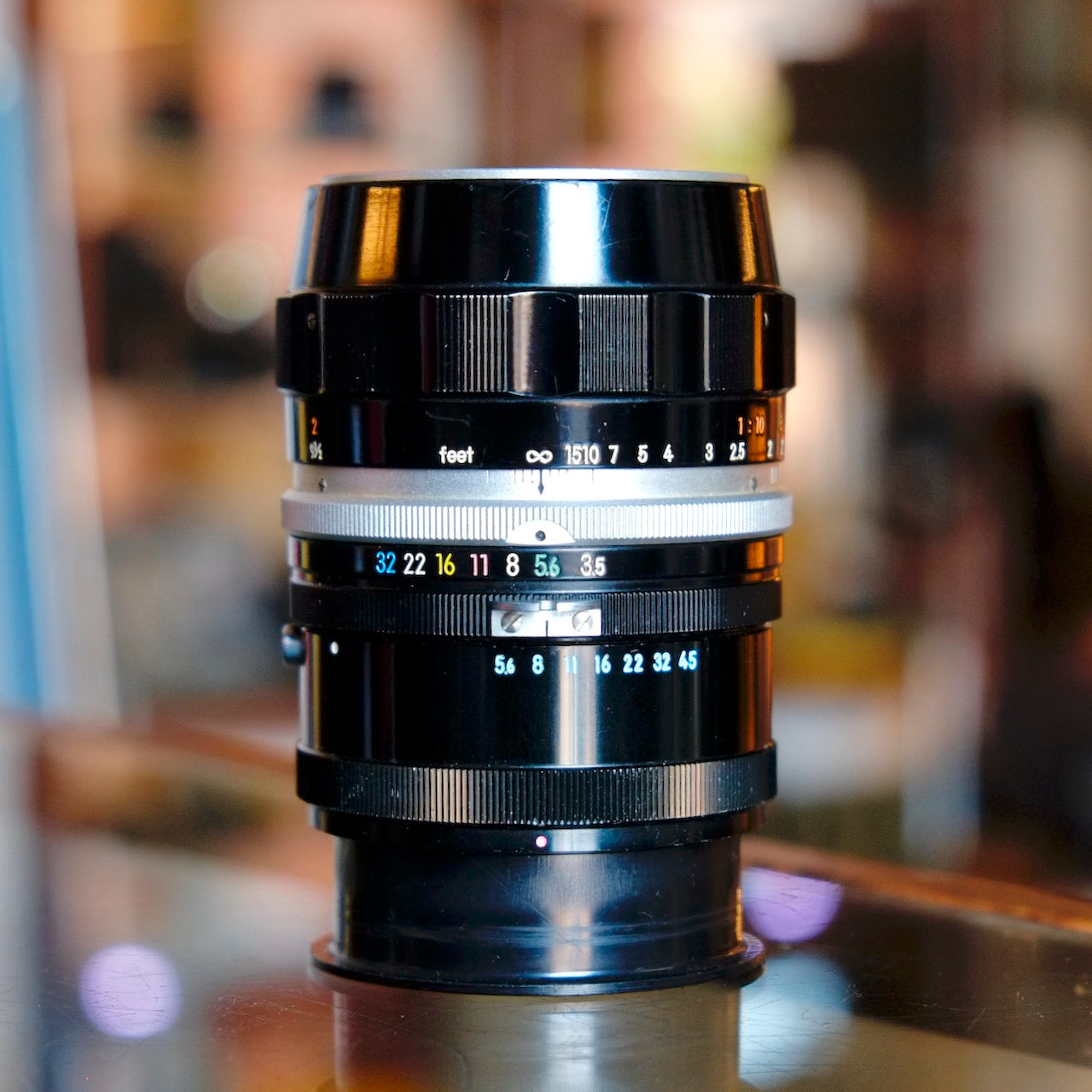 Nippon Kogaku 55mm f3.5 Micro-Nikkor with M tube