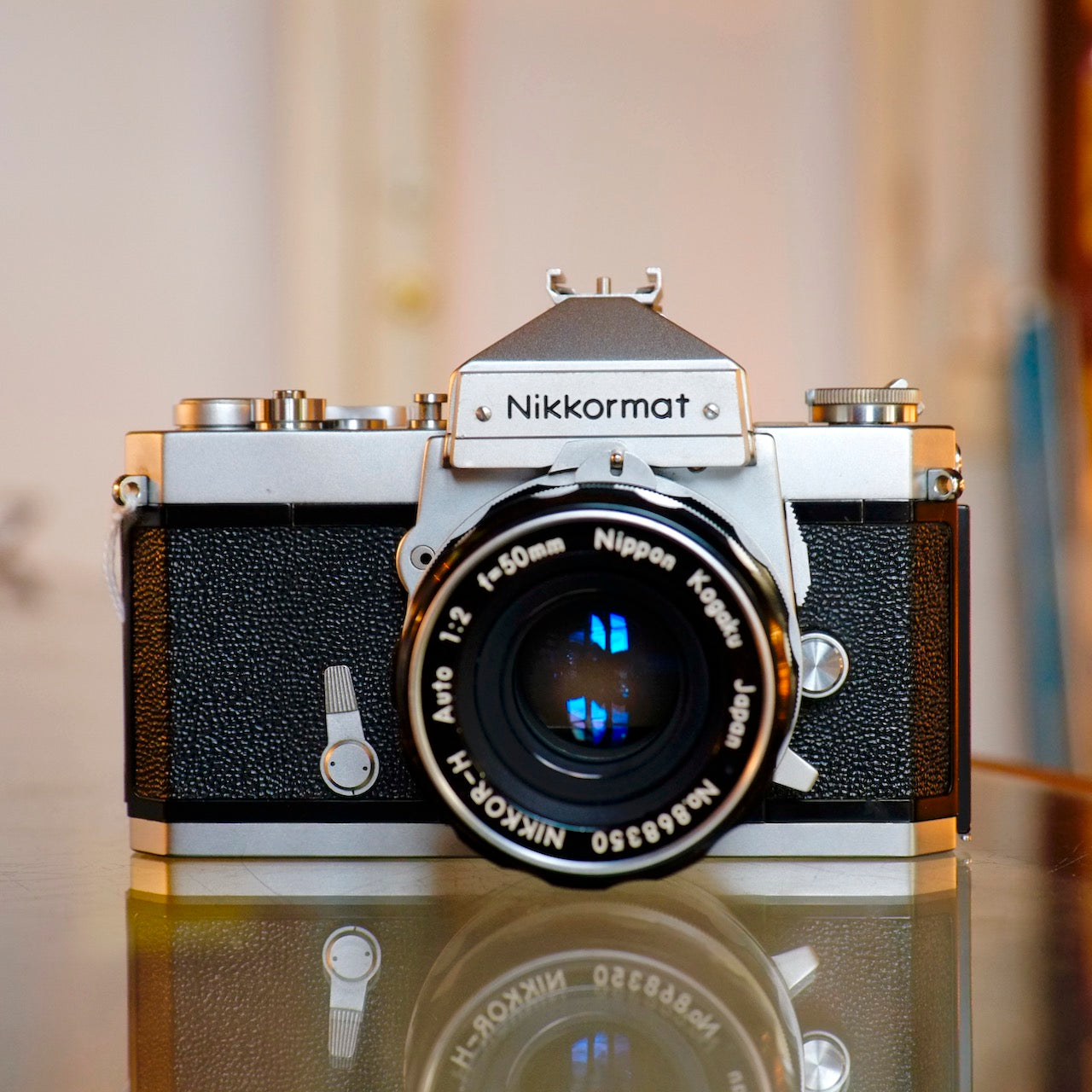 Nikon Nikkormat FTN with 50mm f2 Nikkor-H