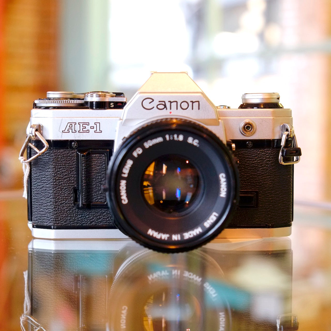 Canon AE-1 with Canon FD 50mm f1.8