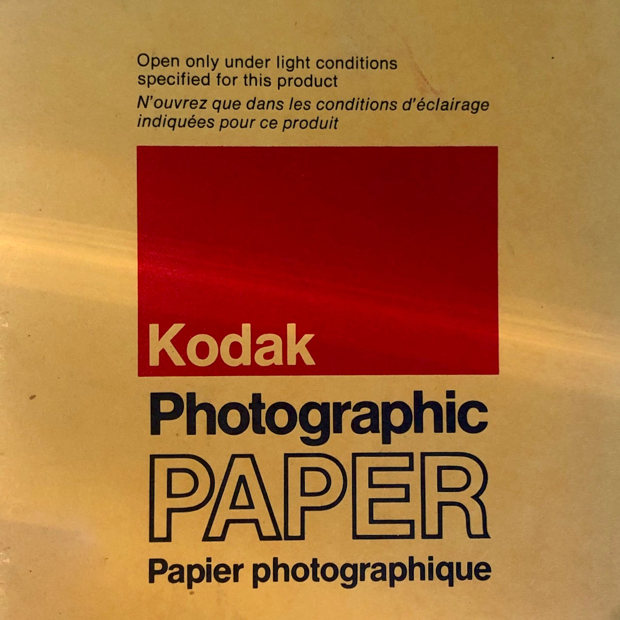 Kodak Kodabromide E-2 5x7, 25 sheets (expired)